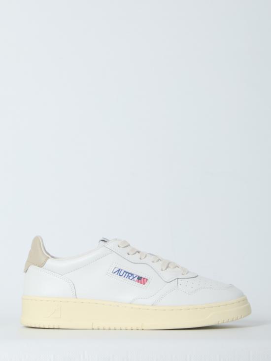 26FW 오트리 메달리스트 로우 스니커즈 AULM WHITE