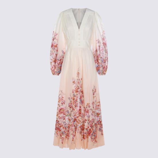 26SS 짐머만 롱 원피스 6875DRS261 IVF IVORY FLORAL - ZIMMERMANN