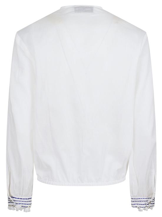 26SS 트루 로얄 블라우스 TRT188 TR G04 000 White - TRUE ROYAL