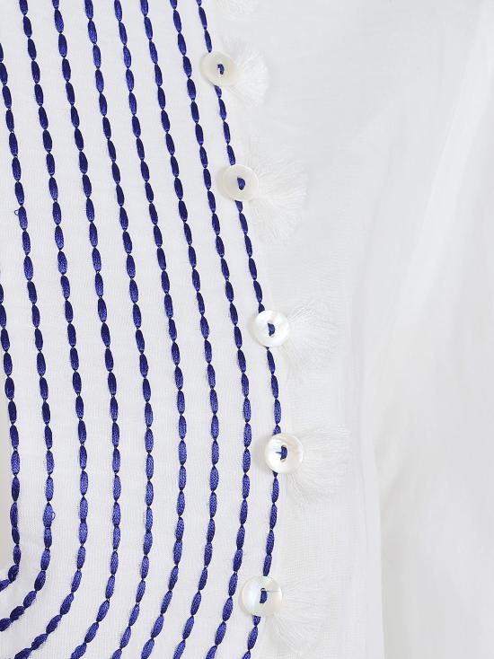 26SS 트루 로얄 블라우스 TRT188 TR G04 000 White - TRUE ROYAL