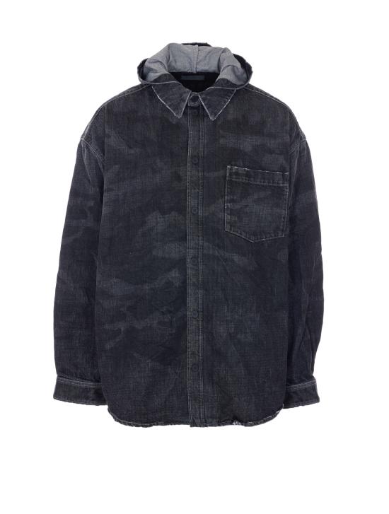 26SS 발렌시아가 자켓 857178 TTWA64864 Black
