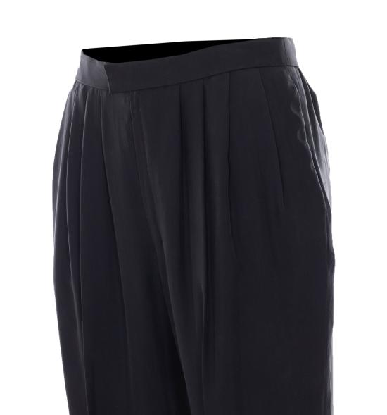 26SS 생로랑 스트레이트 팬츠 856580 Y6J781000 Black - SAINT LAURENT