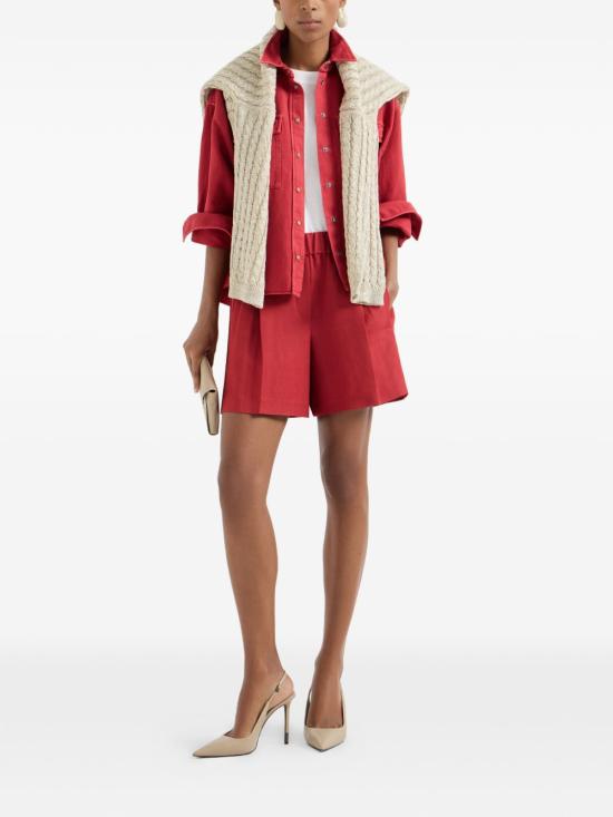 26SS 브루넬로 쿠치넬리 셔츠 ML996NC206 C9053 PINK - BRUNELLO CUCINELLI