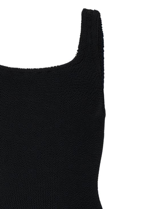 26SS 훈자 지 원피스 수영복 SSQUARECR BLACK - HUNZA G