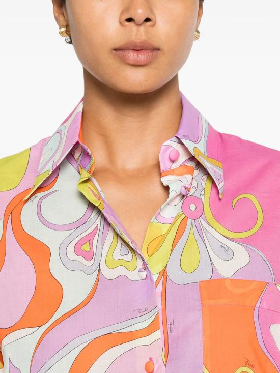 26SS 에밀리오푸치 블라우스 6HRJ116H734 027 MULTICOLOUR - EMILIO PUCCI