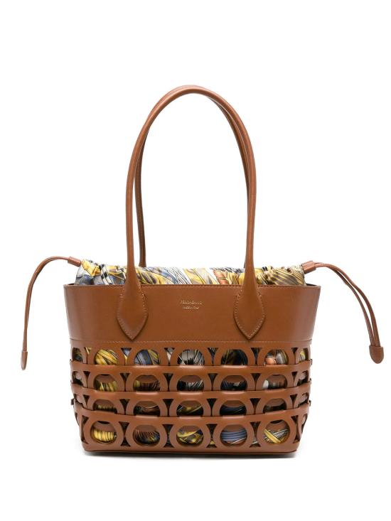 26SS 살바토레 페라가모 토트백 21A2290789991 NATURALE BROWN