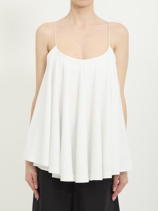 26SS 자크뮈스 민소매 티셔츠 ETOW00903AK00303 100 WHITE