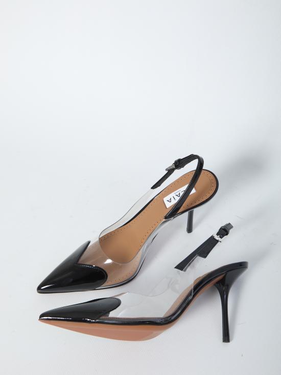 26FW 알라이아 힐/펌프스 AA3E083CK150 999 BLACK - ALAIA