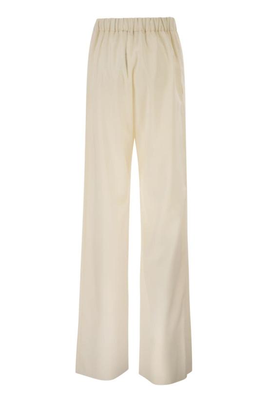 26FW 막스마라 스트레이트 팬츠 2621136251600 001 CREAM - MAX MARA