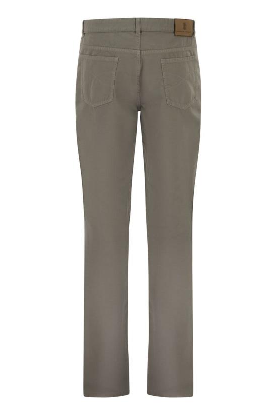 26FW 브루넬로 쿠치넬리 스트레이트 팬츠 M252DI1780 C6345 TURTLEDOVE - BRUNELLO CUCINELLI