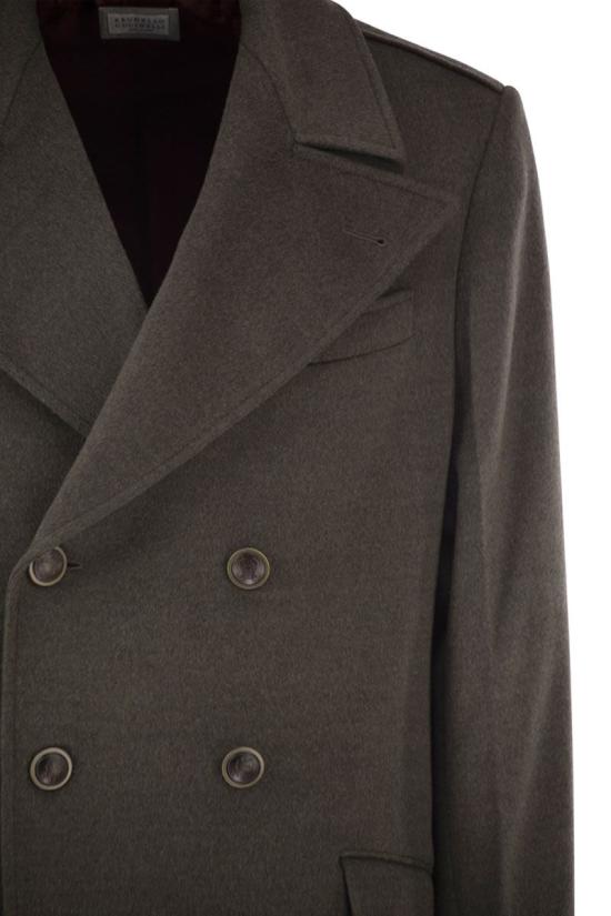26FW 브루넬로 쿠치넬리 코트 MV4679141H C014 BROWN - BRUNELLO CUCINELLI
