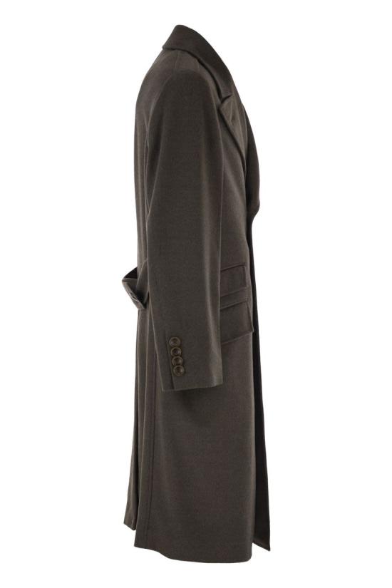 26FW 브루넬로 쿠치넬리 코트 MV4679141H C014 BROWN - BRUNELLO CUCINELLI