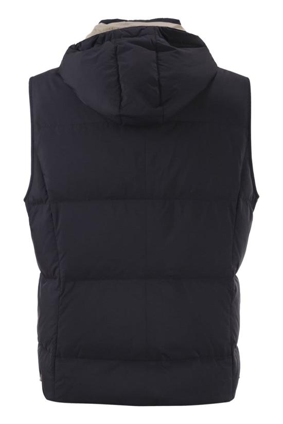26FW 브루넬로 쿠치넬리 패딩 조끼 MV4081628 CIX44 NAVY - BRUNELLO CUCINELLI