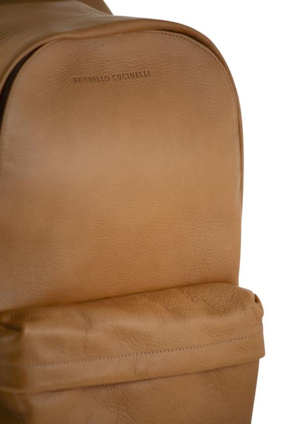  브루넬로 쿠치넬리 백팩 MBTGBU243 C001 COGNAC - BRUNELLO CUCINELLI