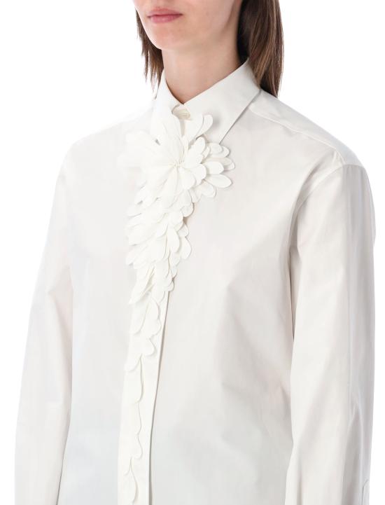 26SS 발렌시아가 블라우스 872885TUR90 9000 WHITE - BALENCIAGA