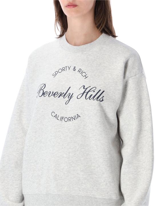 26SS 스포티앤리치 스웨터 ST09876257GY03 19 HEATER GREY - SPORTY & RICH