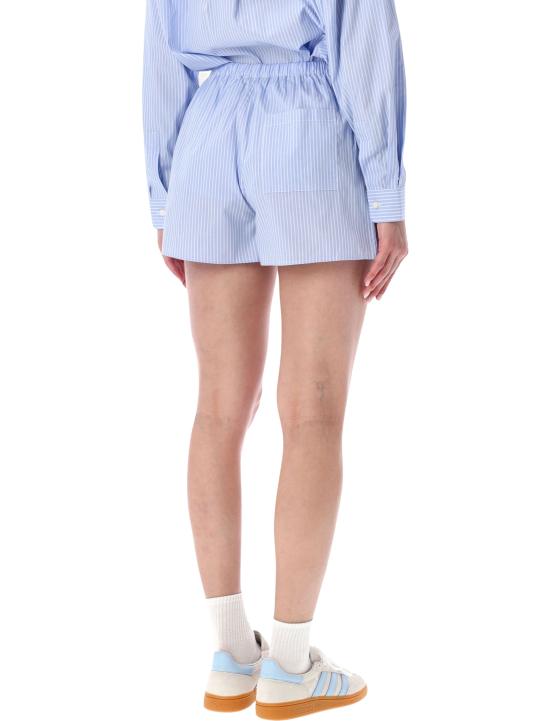 26SS 스포티앤리치 숏팬츠 SH03576302ST02 3896 LIGHT BLUE STRIPE - SPORTY & RICH
