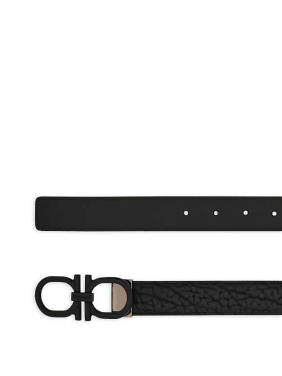 26SS 살바토레 페라가모 가죽 벨트 670634790946NERO BLACK - SALVATORE FERRAGAMO