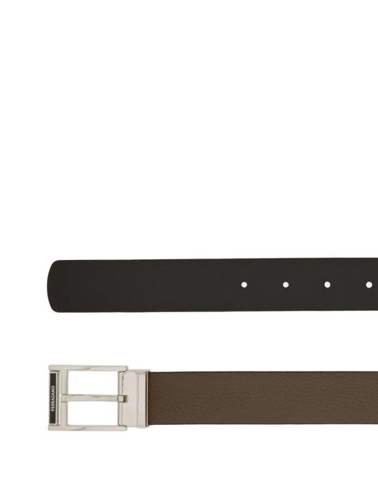 25FW 살바토레 페라가모 가죽 벨트 786349670571NEROTMORO BLACK - SALVATORE FERRAGAMO