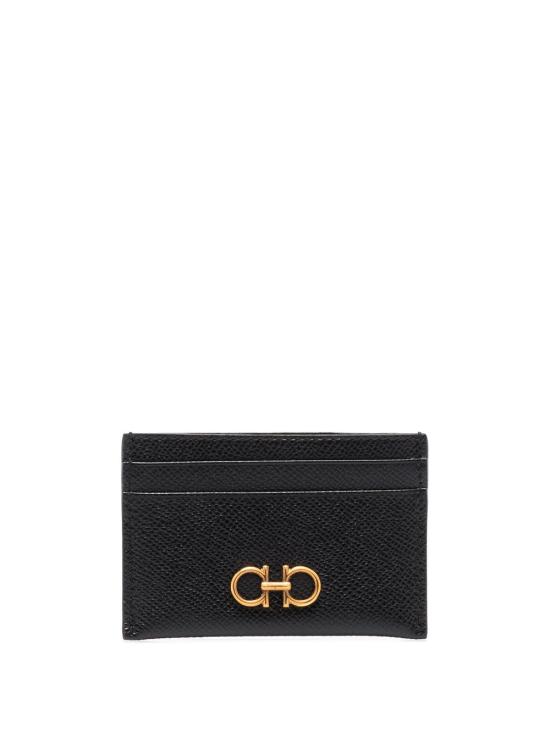 26SS 살바토레 페라가모 간치니 카드지갑 220007742164NERO BLACK - SALVATORE FERRAGAMO