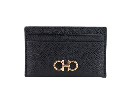 26SS 살바토레 페라가모 간치니 카드지갑 220007742164NERO BLACK