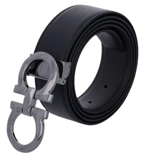 26SS 살바토레 페라가모 간치니 리버시블 벨트 67A161725421NEROTMORO BLACK