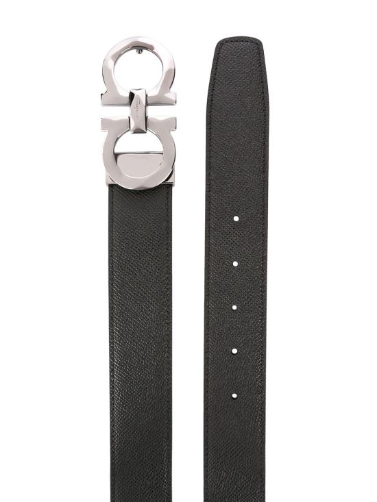 26SS 살바토레 페라가모 간치니 리버시블 벨트 67A161725421NEROTMORO BLACK - SALVATORE FERRAGAMO