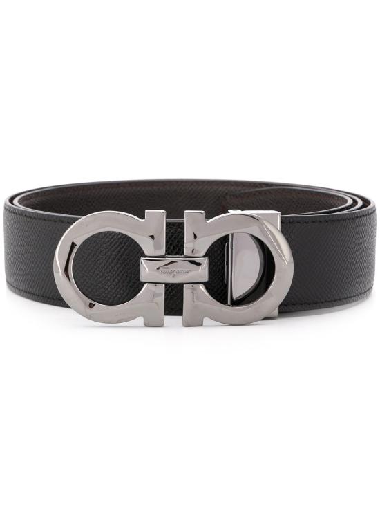 26SS 살바토레 페라가모 간치니 리버시블 벨트 67A161725421NEROTMORO BLACK - SALVATORE FERRAGAMO