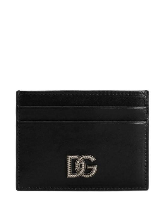 26SS 돌체앤가바나 Tempesta calfskin 카드홀더 BP0330AU99480999 NERO