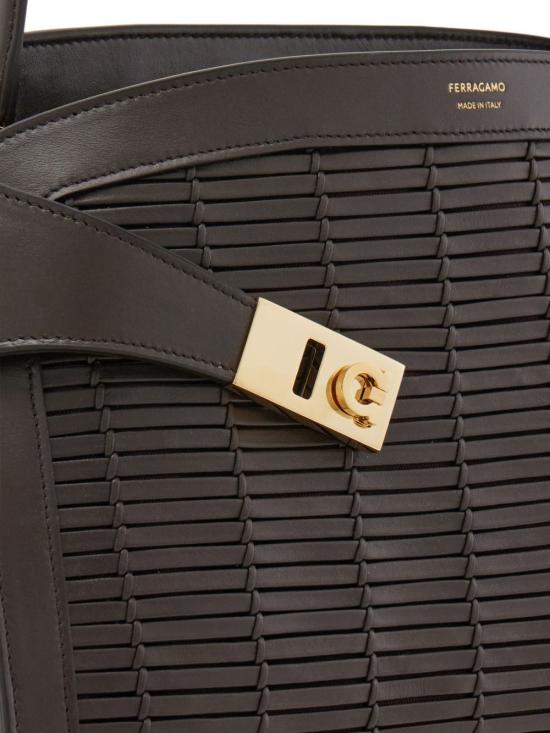 26SS 살바토레 페라가모 토트백 21A674792878TMORO BROWN - SALVATORE FERRAGAMO