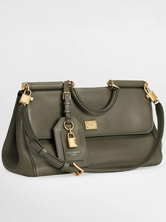 26SS 돌체앤가바나 마이 시실리 핸드백 BB7782B732180560 VERDE MILITARE - DOLCE & GABBANA