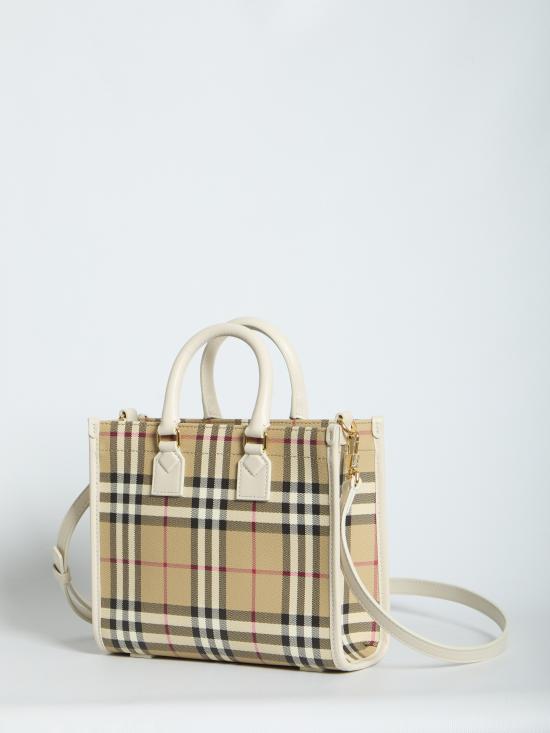 26SS 버버리 토트백 8125134B7348 SAND CHECK - BURBERRY