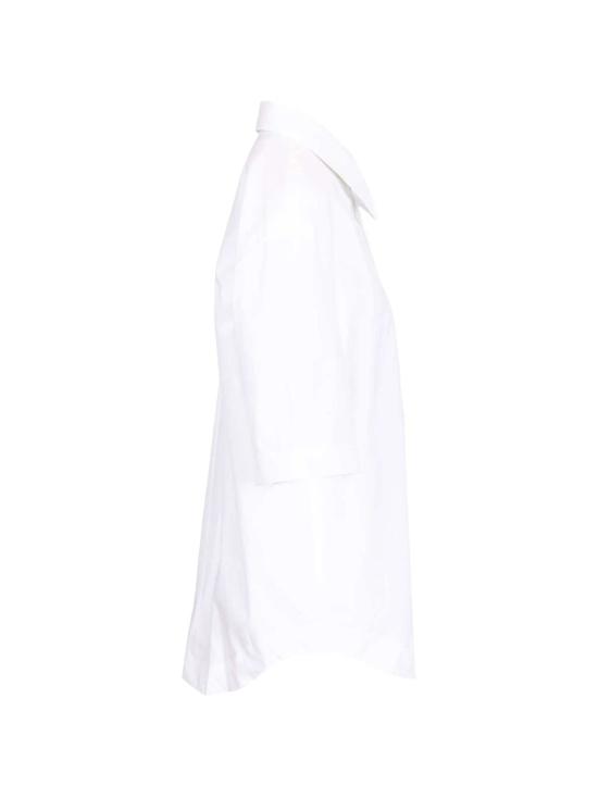 26SS 아미 포플린 반팔 셔츠 USH809CO0063100 WHITE - AMI