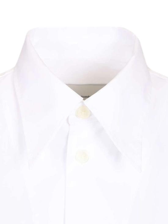 26SS 아미 포플린 반팔 셔츠 USH809CO0063100 WHITE - AMI