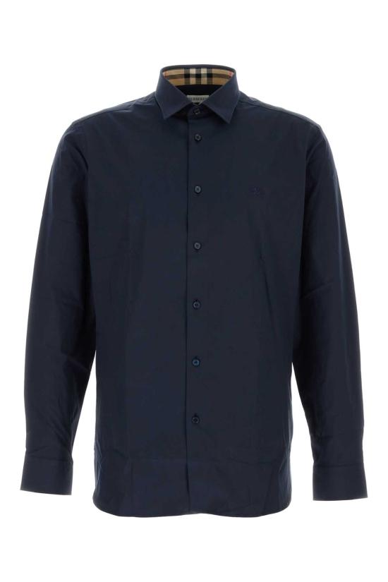 26SS 버버리 스트레치 코튼 셔츠 8071800A1222 BLUE