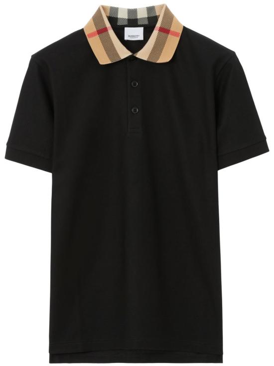26SS 버버리 코튼 폴로 셔츠 8071620A1189 BLACK