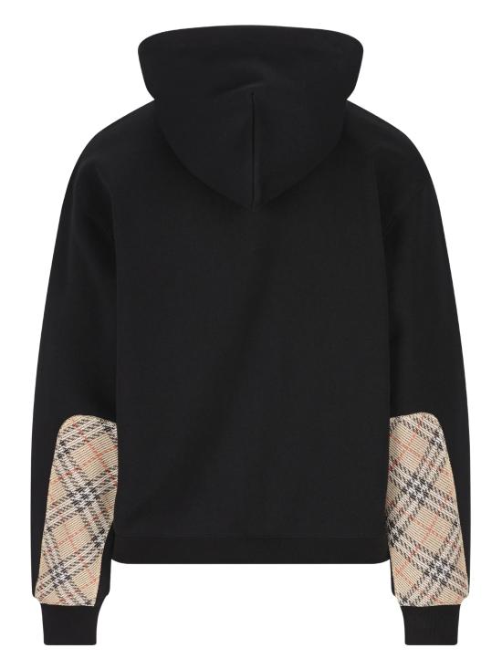 26SS 버버리 후드 티셔츠 8119052A1189 BLACK - BURBERRY