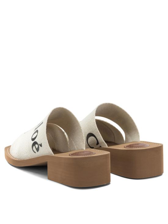 26FW 끌로에 뮬/슬리퍼 CHC22U550Z3101 WHITE - CHLOE