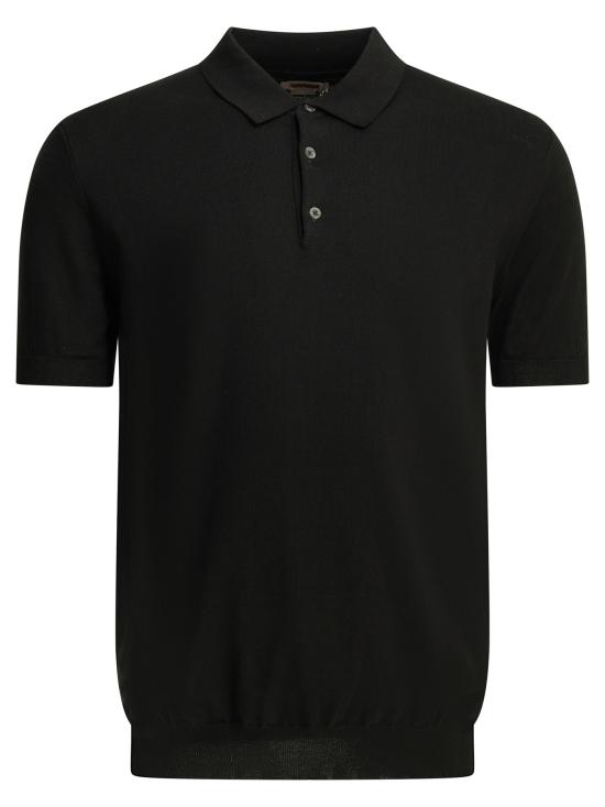26FW 바라쿠타 폴로 티셔츠 BRMAG0003BKNT1100 BLACK
