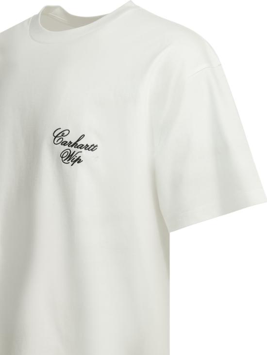 26FW 칼하트 WIP 반팔 티셔츠 I03687902XX WHITE - CARHARTT WIP