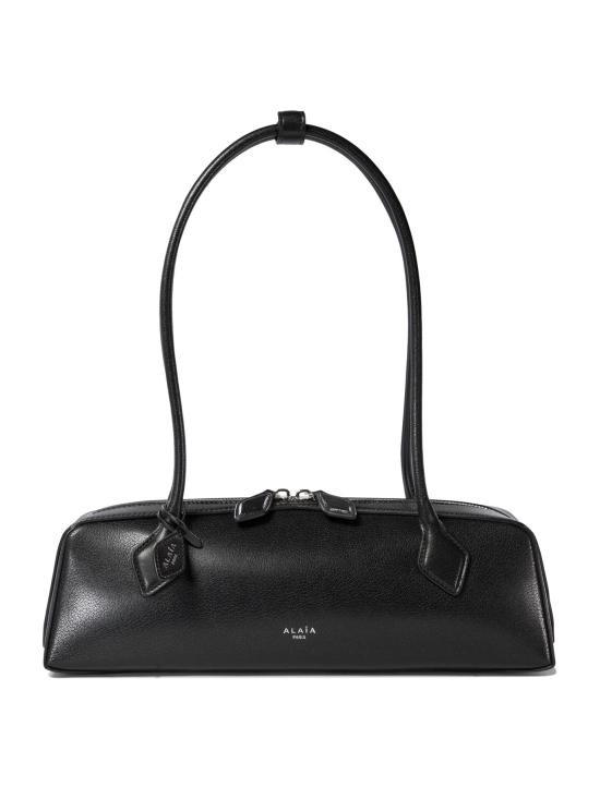 26FW 알라이아 르 테켈 미디움 레더 숄더백 AA1S06033CA212999 BLACK