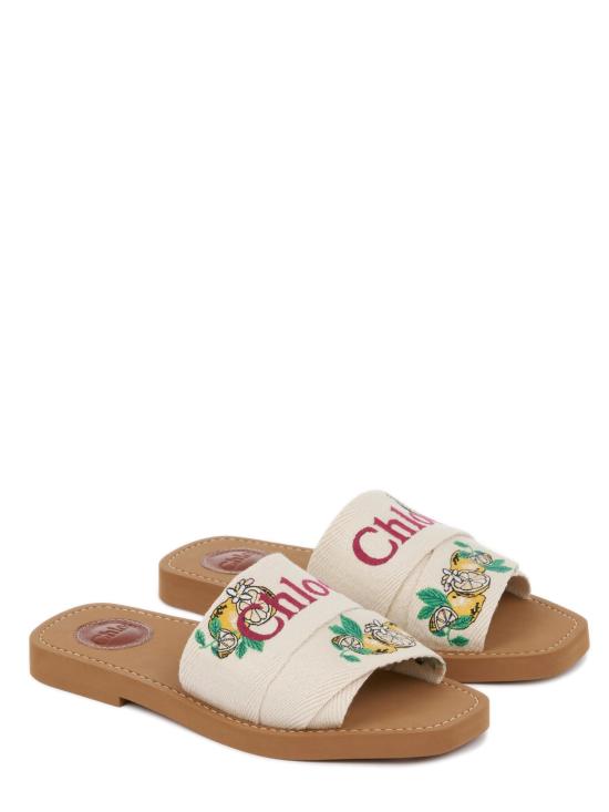 26FW 끌로에 뮬/슬리퍼 CH26A188ZJ779 BIANCO - CHLOE