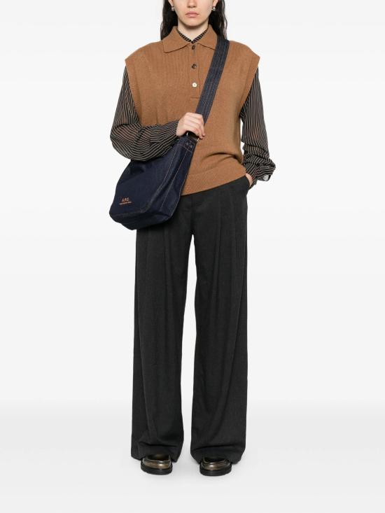 26FW 아페쎄 데님 숄더백 COHIZM67010IAI BLU - A.P.C.