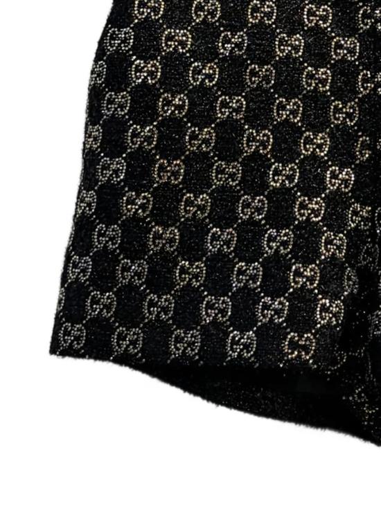 26SS 구찌 자수 울 트위드 라메 쇼츠 853382ZARWY1000 NERO - GUCCI