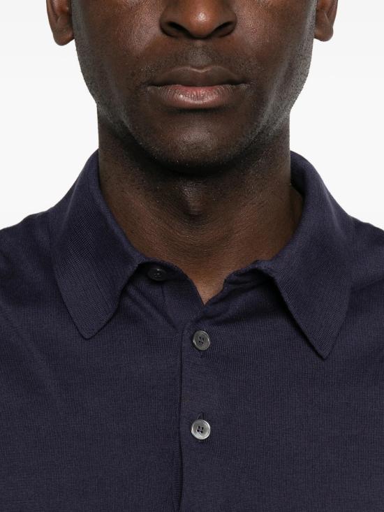 26SS 에르메네질도제냐 폴로 티셔츠 UHC90A3C32B07 BLUE - ERMENEGILDO ZEGNA