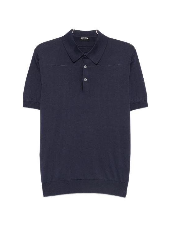 26SS 에르메네질도제냐 폴로 티셔츠 UHC90A3C32B07 BLUE