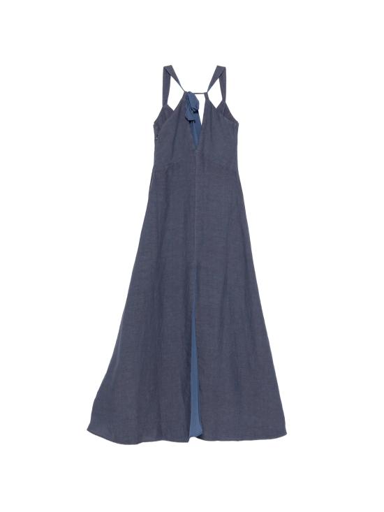 26SS 120 리노 롱 원피스 33ALIW4PL0000E51790090025F BLU - 120 LINO
