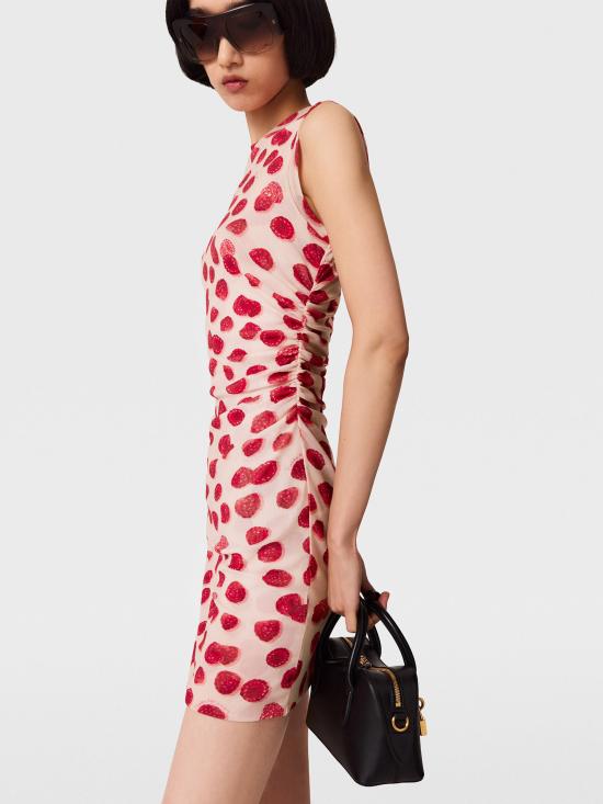 26FW 스텔라 맥카트니 미디 원피스 6J04683SQA655001 ROSA - STELLA MCCARTNEY