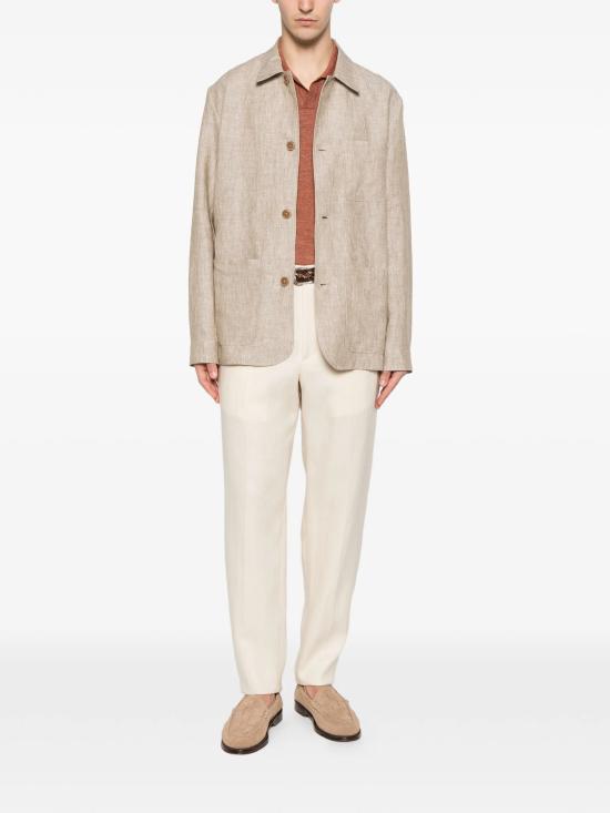 26SS 120 리노 자켓 33AL2M89SO000G436700700119 BEIGE - 120 LINO