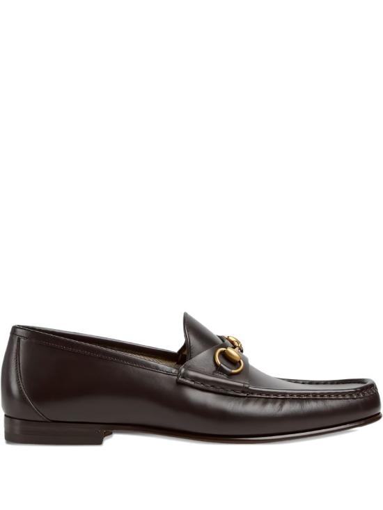  구찌 1953 홀스빗 레더 로퍼 307929AADCW 2179 BROWN - GUCCI